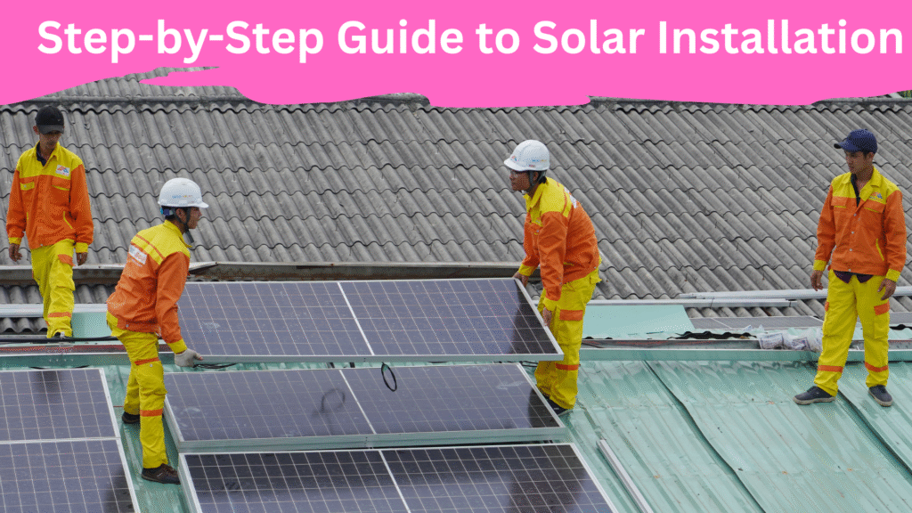 Step-by-step guide for installation