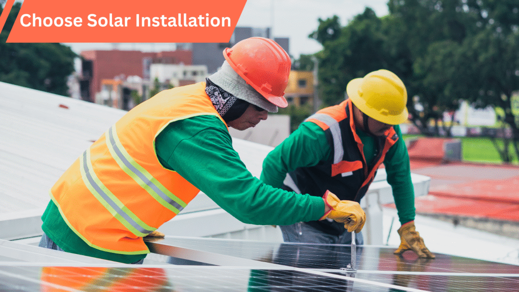 Benefits of solar installation 