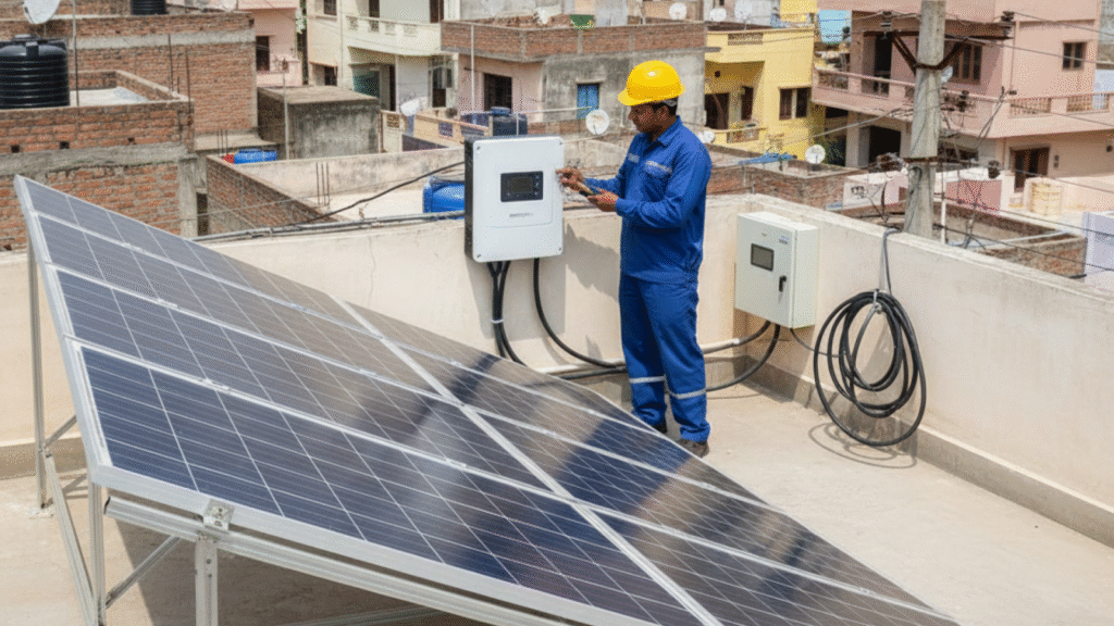 List of 4 Essential On-Grid Solar Parts