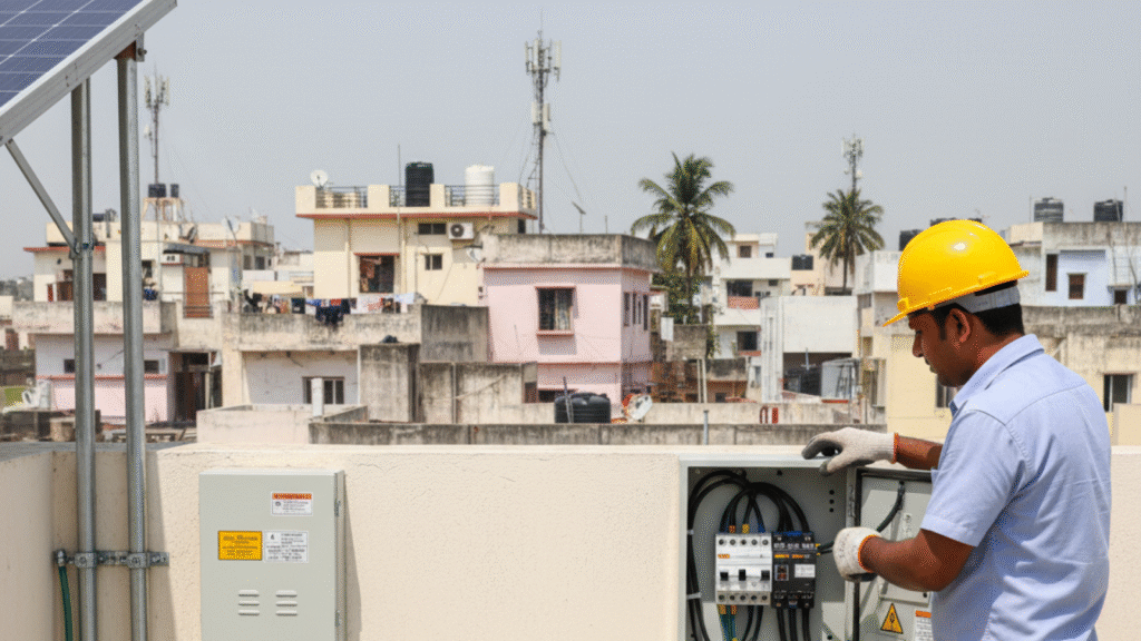 BOS Electrical Network for Solar