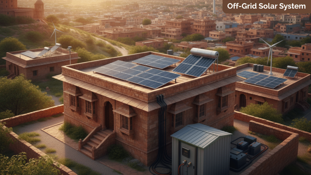 Home independent power setup