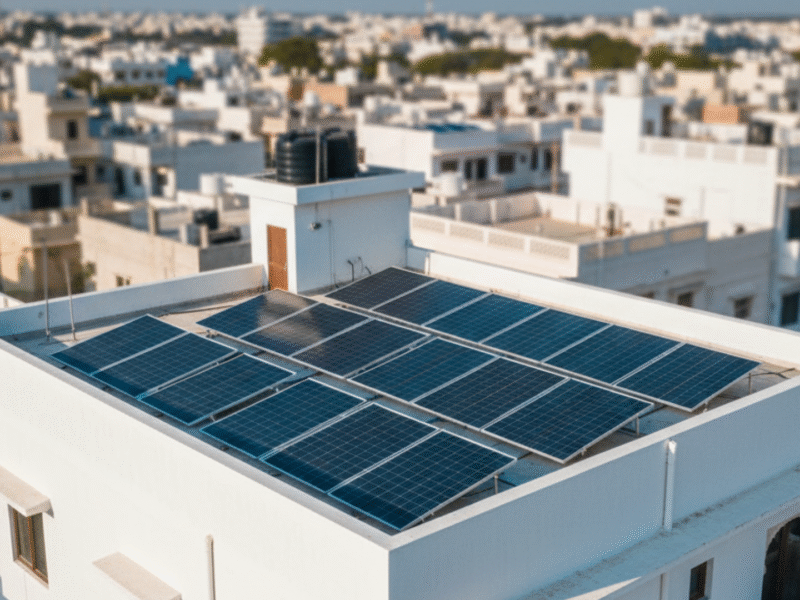 Best solar panels for residential use in Jaipur homes