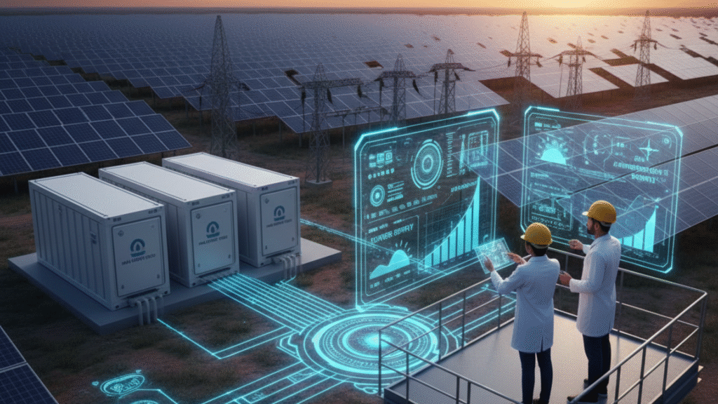 Smart grid and storage powering Solar Revolution in India