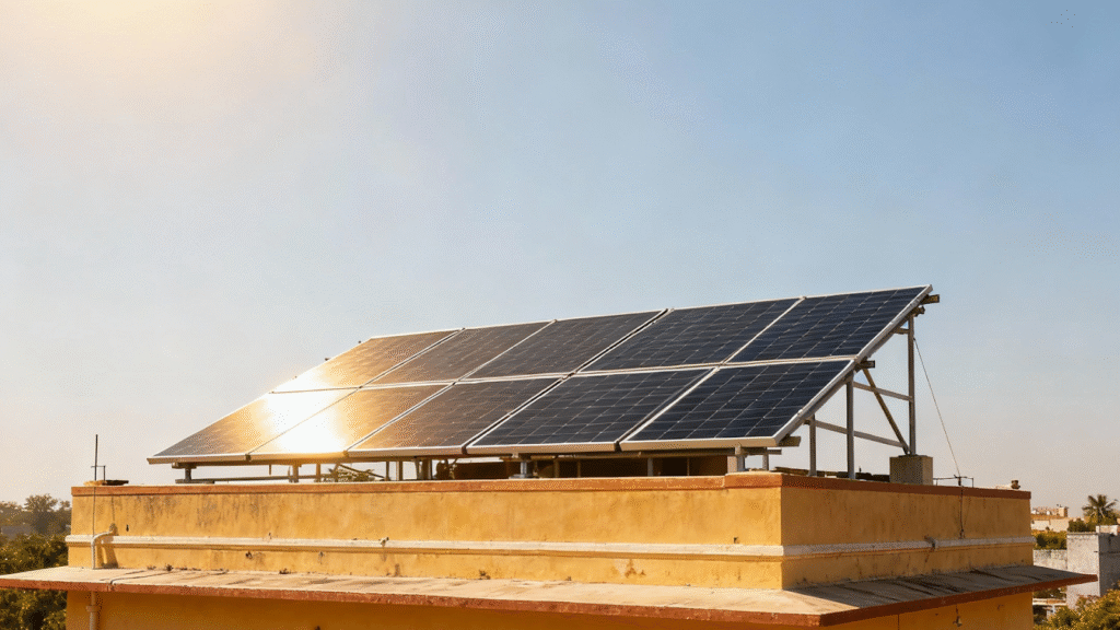 Solar panels performance in Jaipur climate