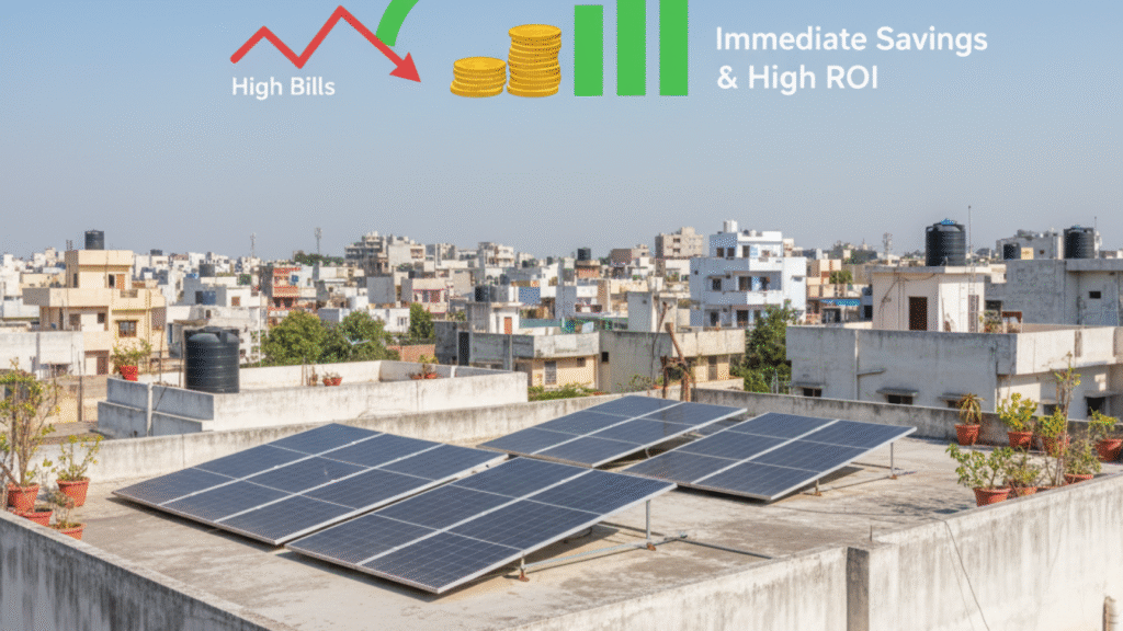 Immediate financial benefits of renewable energy and cost savings
