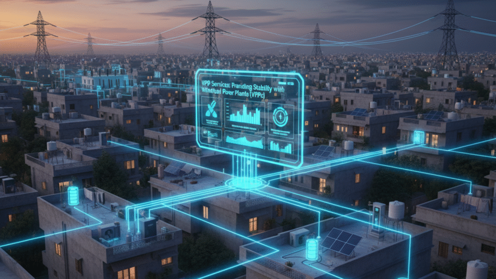 VPP services providing stability to the solar energy grid