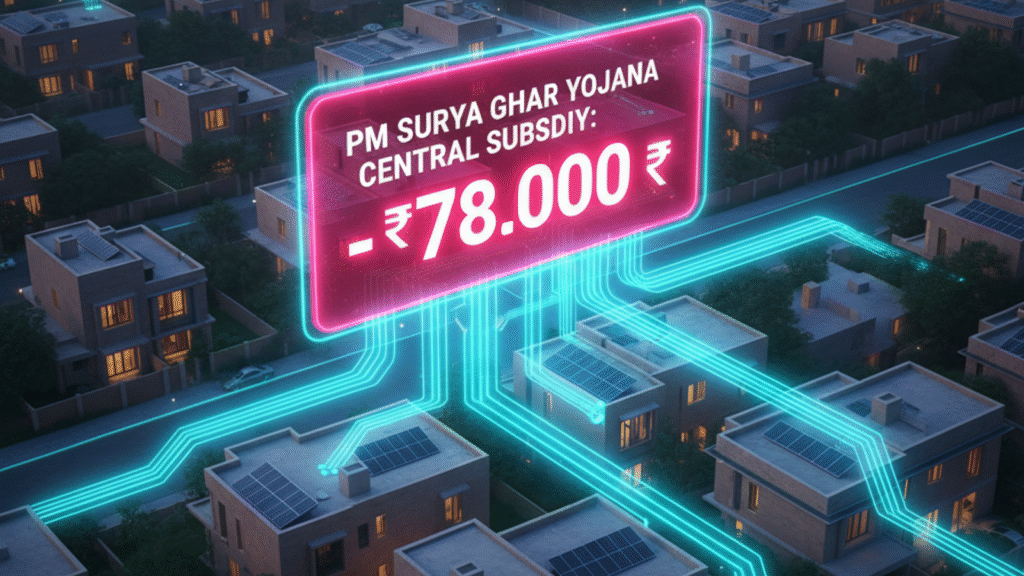 PM Surya Ghar subsidy 78000 Rajasthan