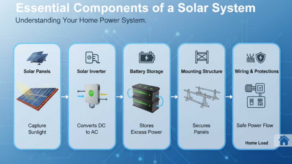 Essential Components of a Solar System