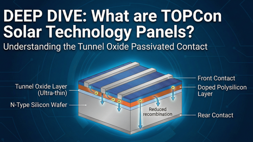 Diagram of advanced N-type solar cell structure