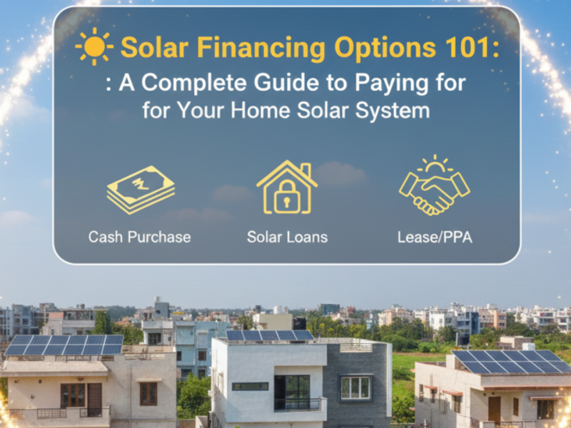 Solar Financing Options 101: A Complete Guide to Paying for Your Home Solar System