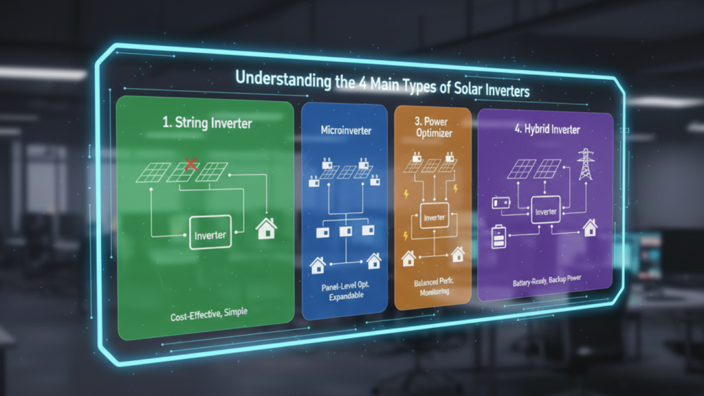 Understanding the 4 Main Types of Solar Inverters