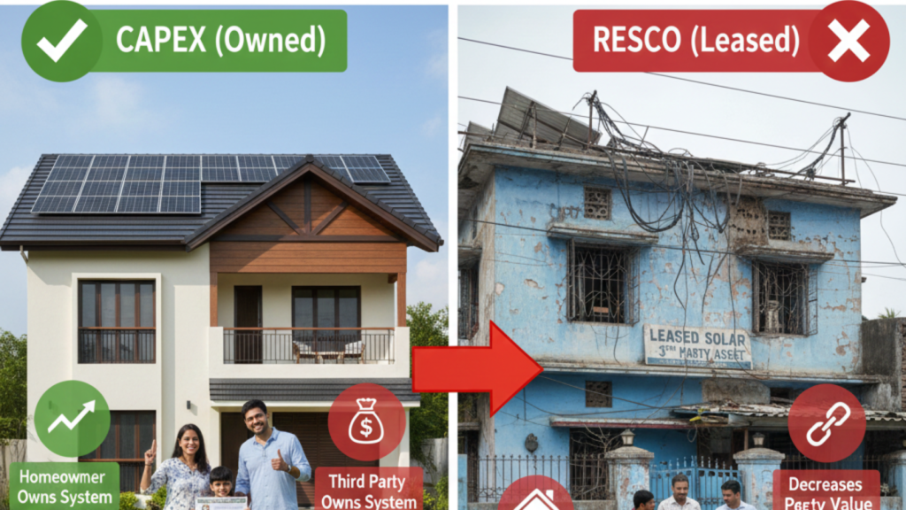 Critical Factor: CAPEX (Owned) vs. RESCO (Leased)
