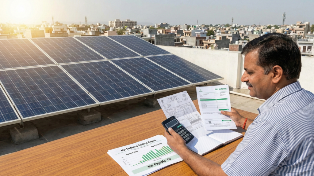 Calculating the Electricity Bill Savings with 3kW Solar Plant