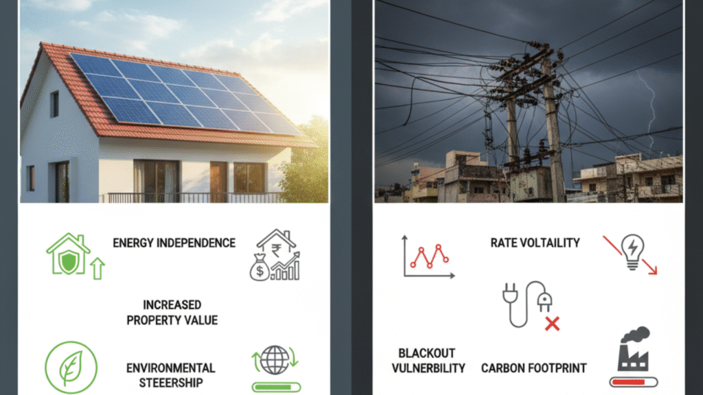 Beyond the Bill: Hidden Value of Solar Energy vs Grid Electricity