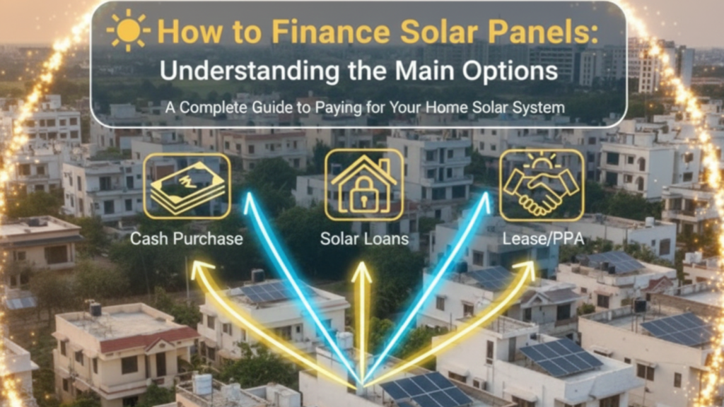 How to Finance Solar Panels: Understanding the Main Options