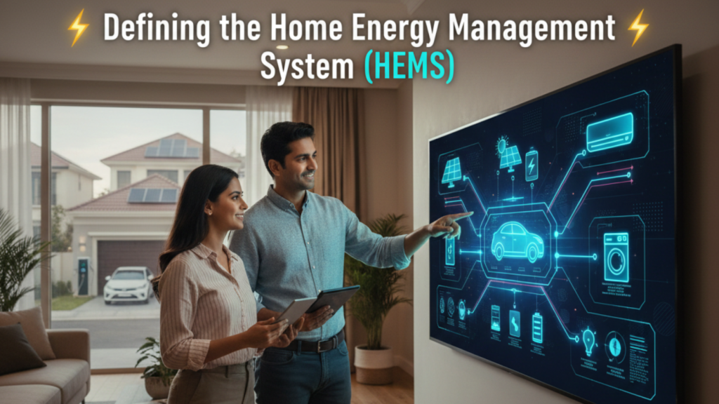 Defining the Home Energy Management System (HEMS)
